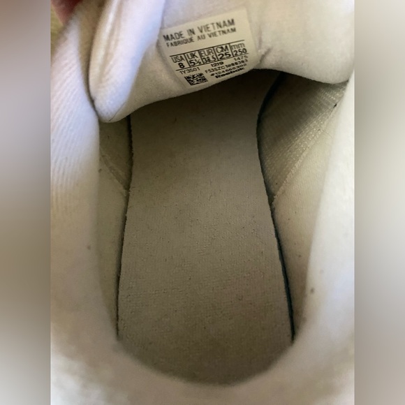 Reebok Princess classic white tennis shoes sneakers Size 8 - Picture 10 of 11